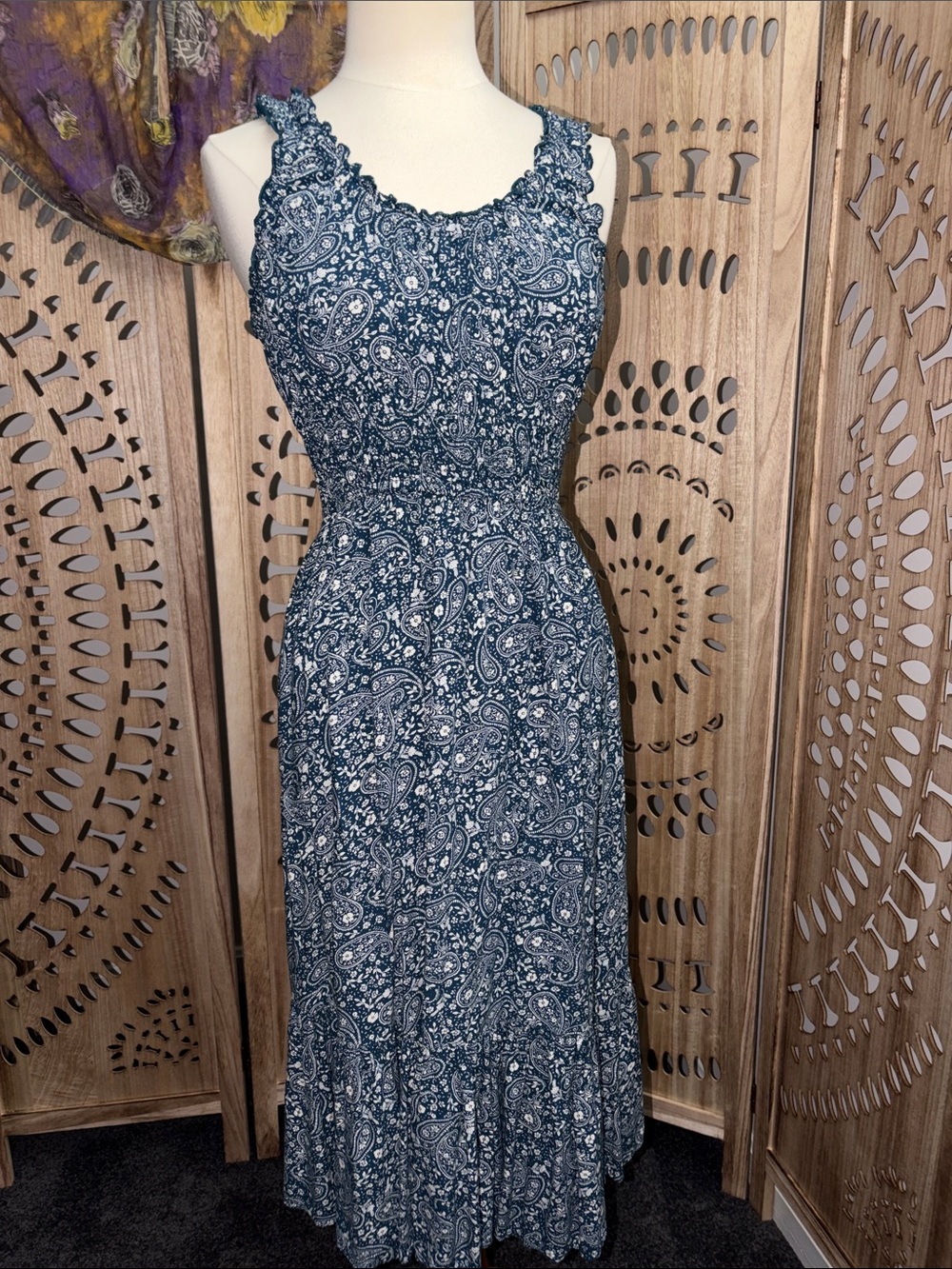 PATRONS OF PEACE / Paisley dress / Medium